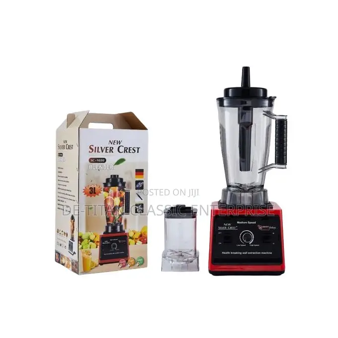 Double Jar Heavy Duty Commercial Blender- 3L - 8000W