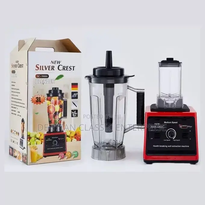 Double Jar Heavy Duty Commercial Blender- 3L - 8000W