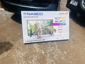 Uhd Smart Nasco 50” Television One Remote Control