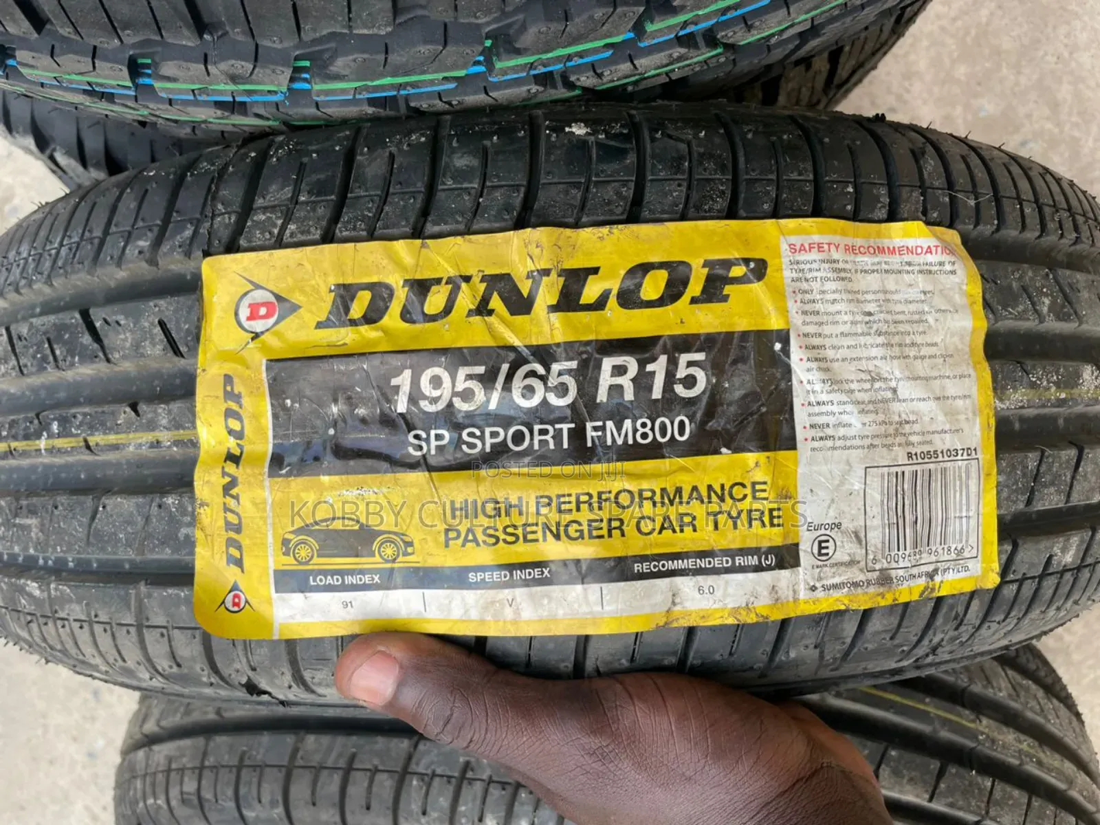 Original Dunlop 195/65 R5 Tyres Available