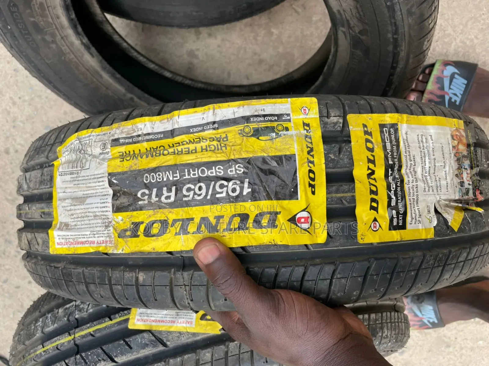 Original Dunlop 195/65 R5 Tyres Available