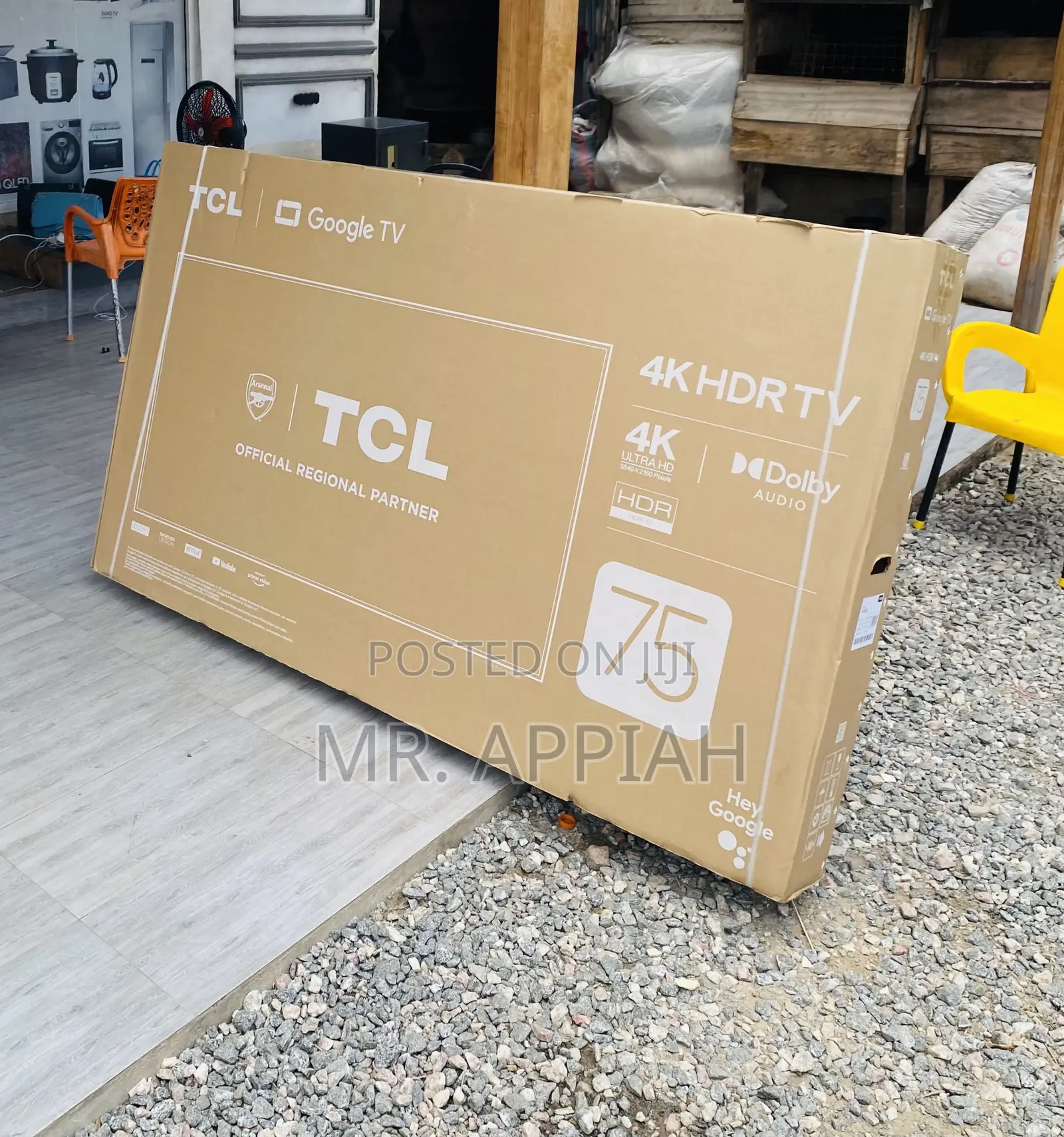 Adorable TCL Qled 75C645 Smart Android Television.
