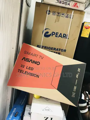 32 Inches Smart Asano Glossy Led Black Full HD Tv