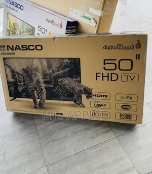 Classic Nasco 50 Inch Digital Satellite Television(Black).