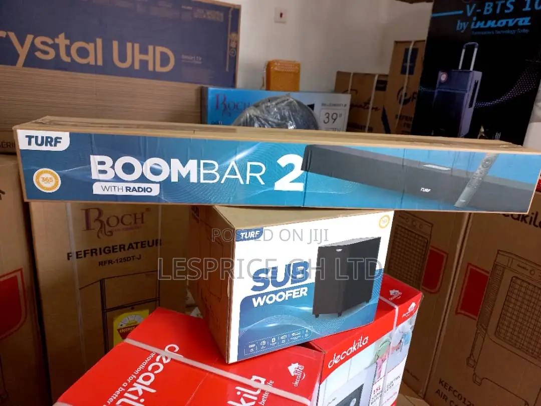 Turf Boom Sound Bar With Sub Woofer