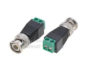 2pin Terminal DC Power Block to Male BNC Connector