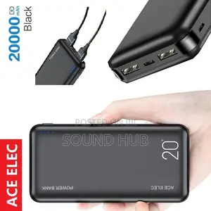Ace Elec 20000 Mah Ultra Slim Portable Power Bank