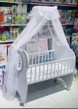 Baby Bed With Mosquito Net Wooden Bed