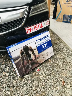 Sealed in Box Nasco 32” Digital Satellite Led Tv(Black).