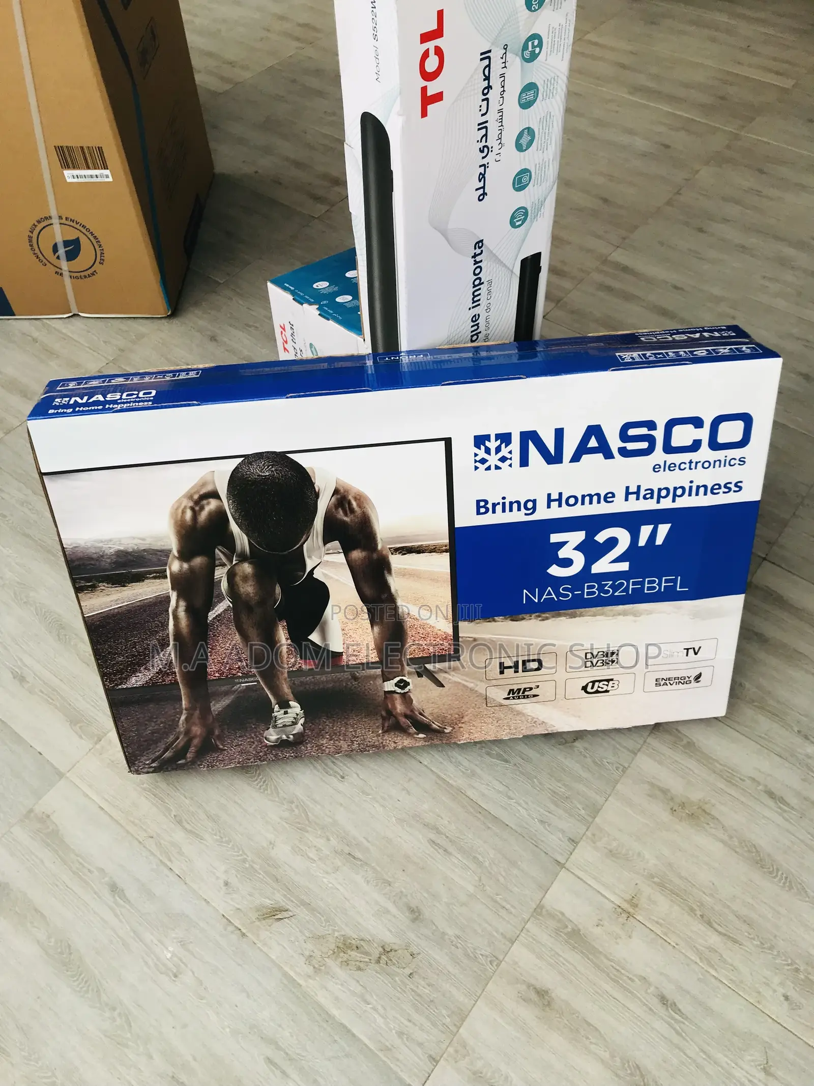Fabulous Nasco 32 Inch Digital Satellite Led Television.