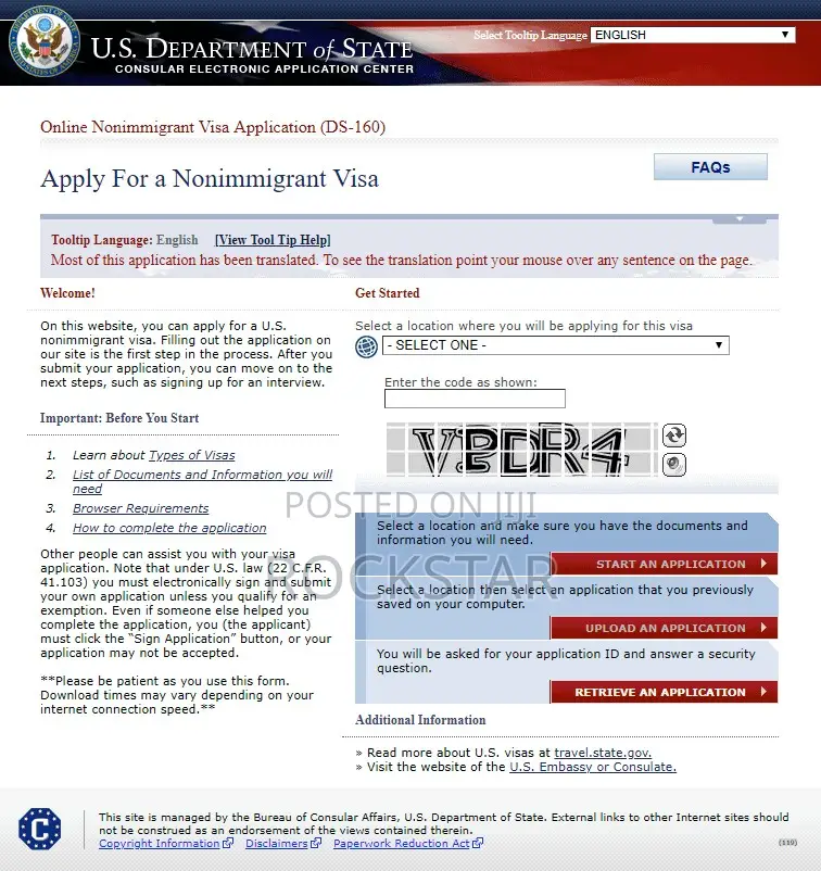 USA Visa Support