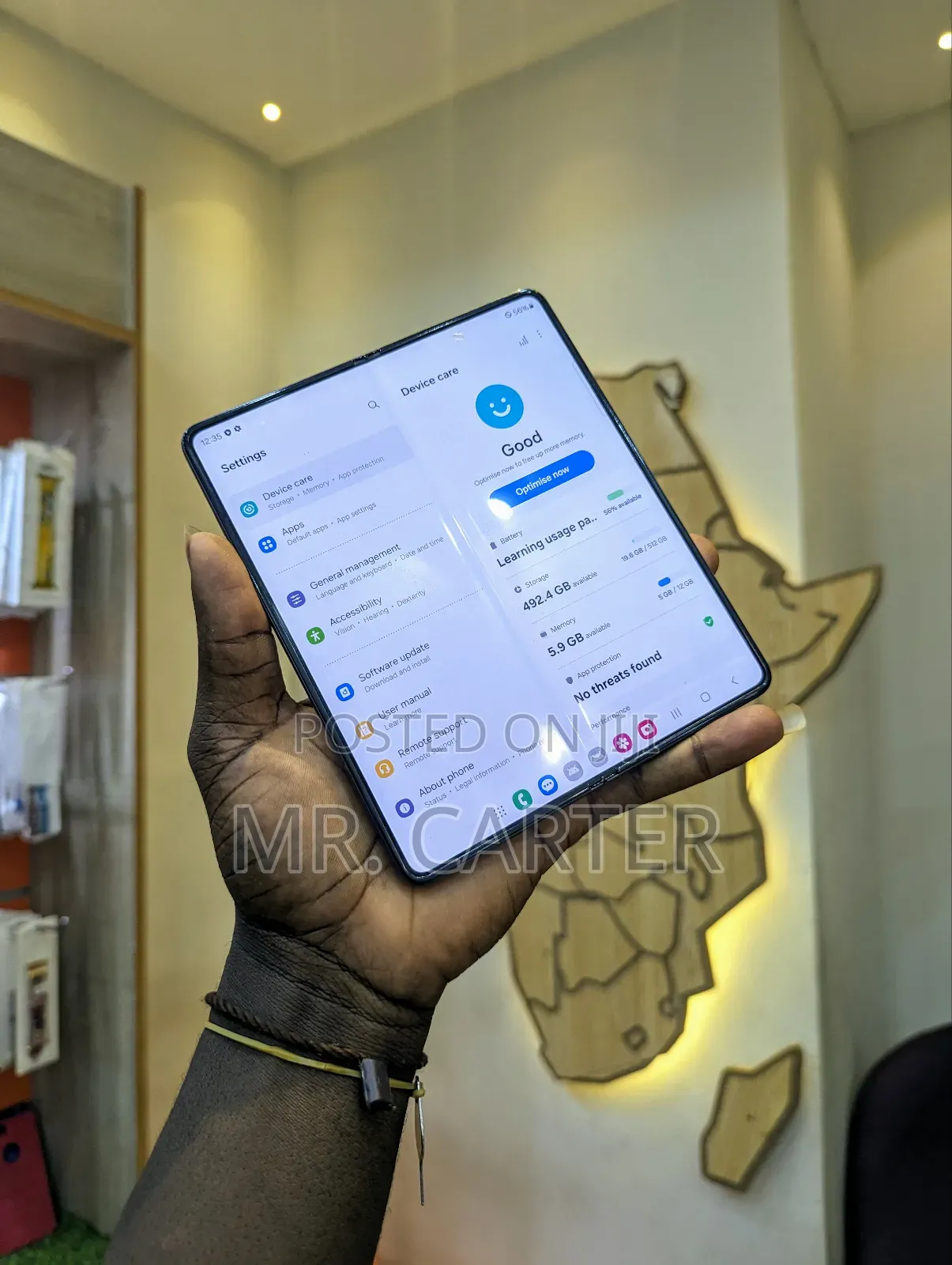 New Samsung Galaxy Z Fold 5 512 GB Gray