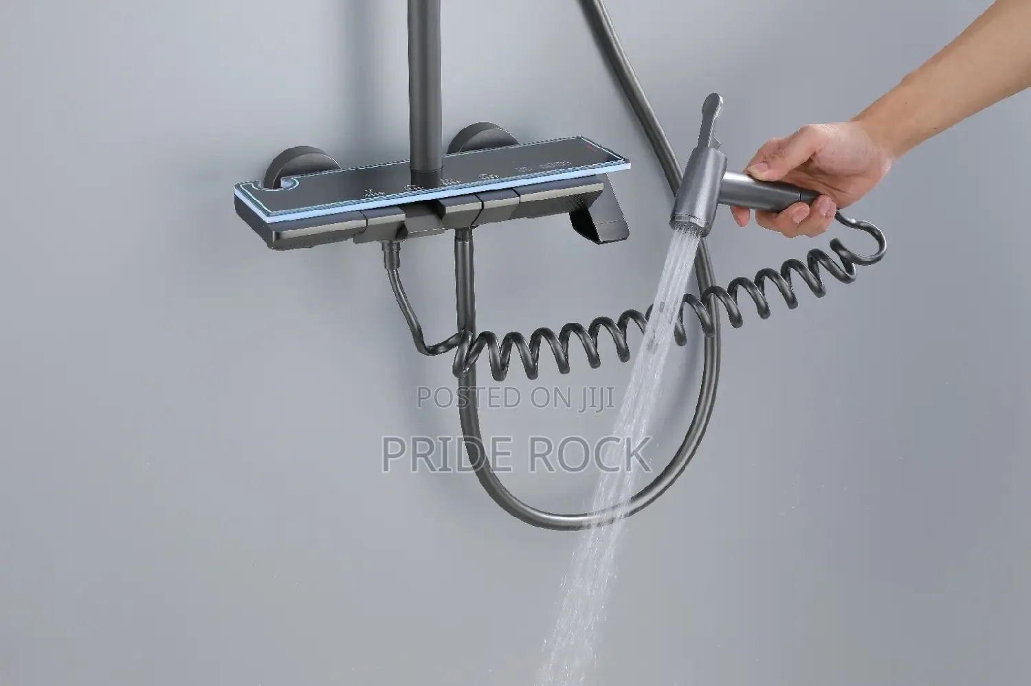 Quality Big Shower Pole, Rain Showeled Light With Thermostat