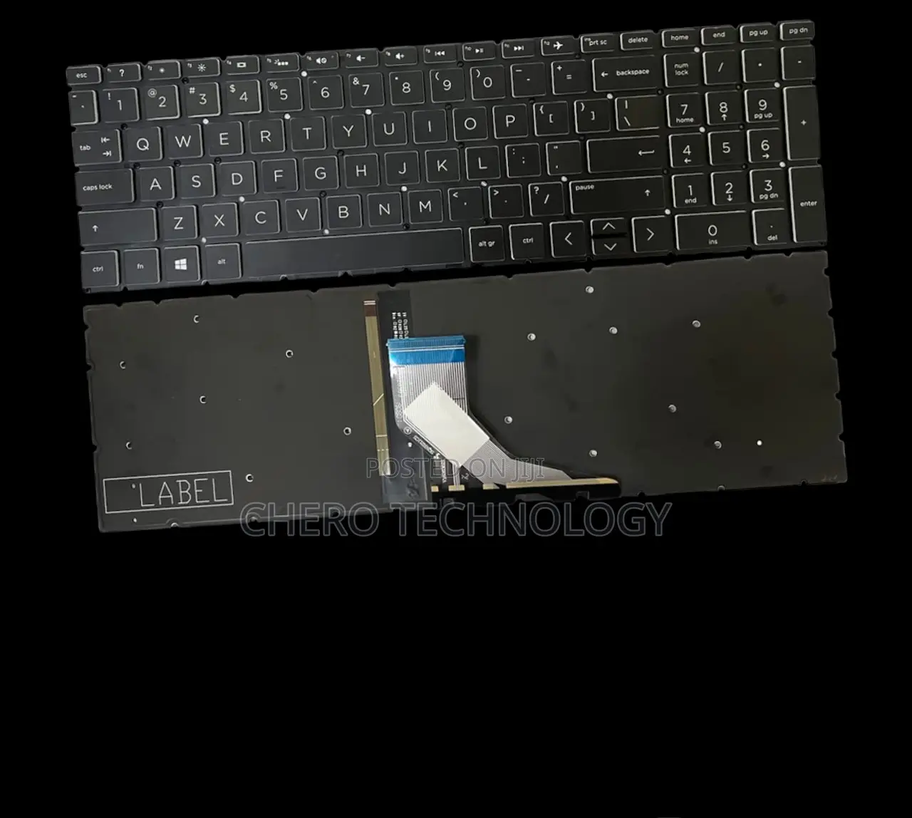 Keyboard Backlit Hp Pavilion Gaming 15-Dk 15-Ec 15t-Dk