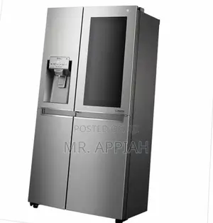 LG Instaview Side by Side ( 601 ) Refrigerator GR-J34FMUBL
