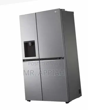 Quality LG 668L Side by Side Electric Refrigerator(Gray).