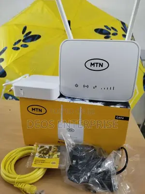 MTN 4G Universal Router(With Backup Powerbank)