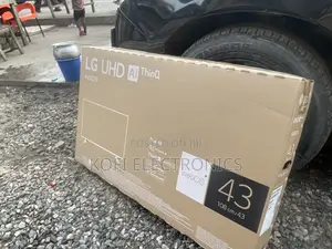 LED Smart LG UHD, 43'', Feet Stand, Black - TV
