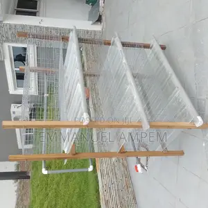 6 Unit Galvanised Cage for Rabbits and Grasscutters