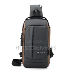 Unisex Anti-Theft Side Bag Multi Compartment Lightweight