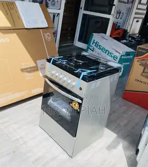 Oven and Grill Volcano50x50 3 Gas + 1 Electric Burner(Gray)