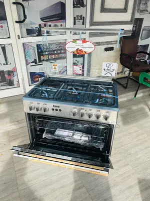 60/90 Gas Electric 4+1 Stove Rotisserie Oven Ferre Grey