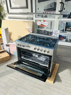 60/90 Stove Cooker Oven 5burner Grey Color 