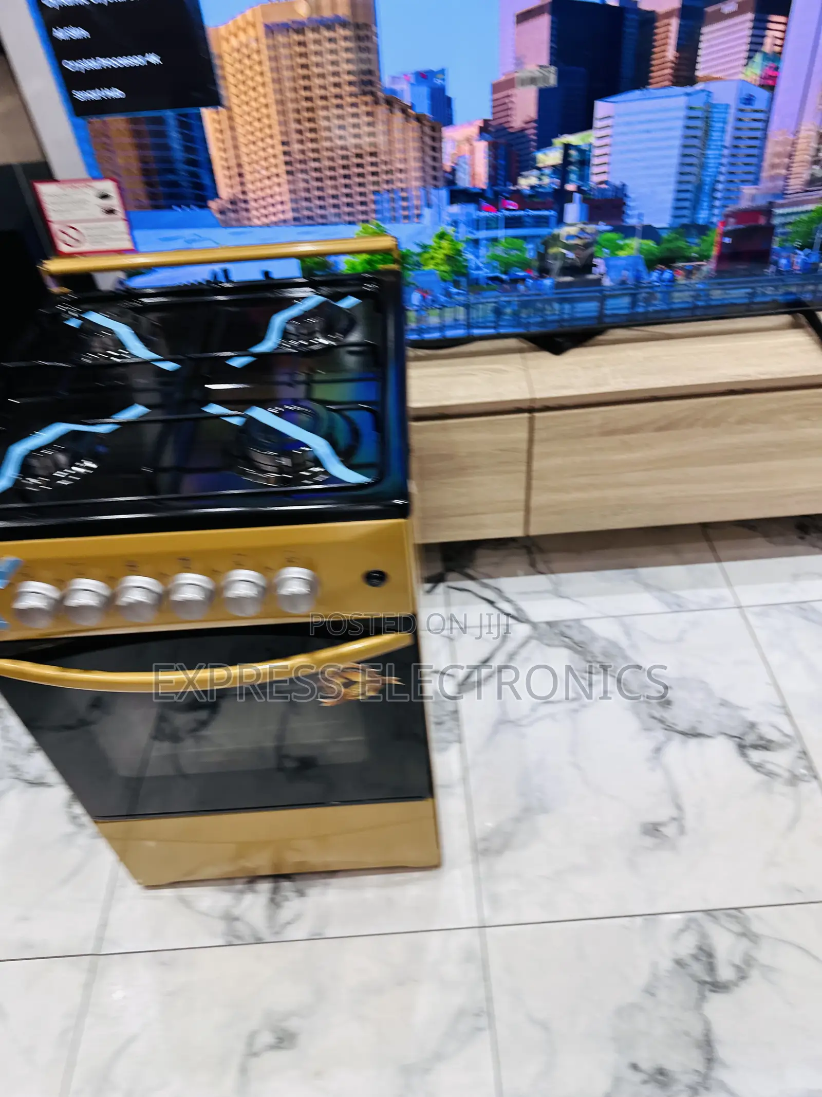 Extra Cooking With Volcano 4burner 50-50 Hold Oven