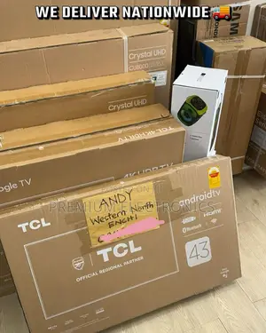 Efficiency and Style TCL 43" Android Smart Digital Sat Tv