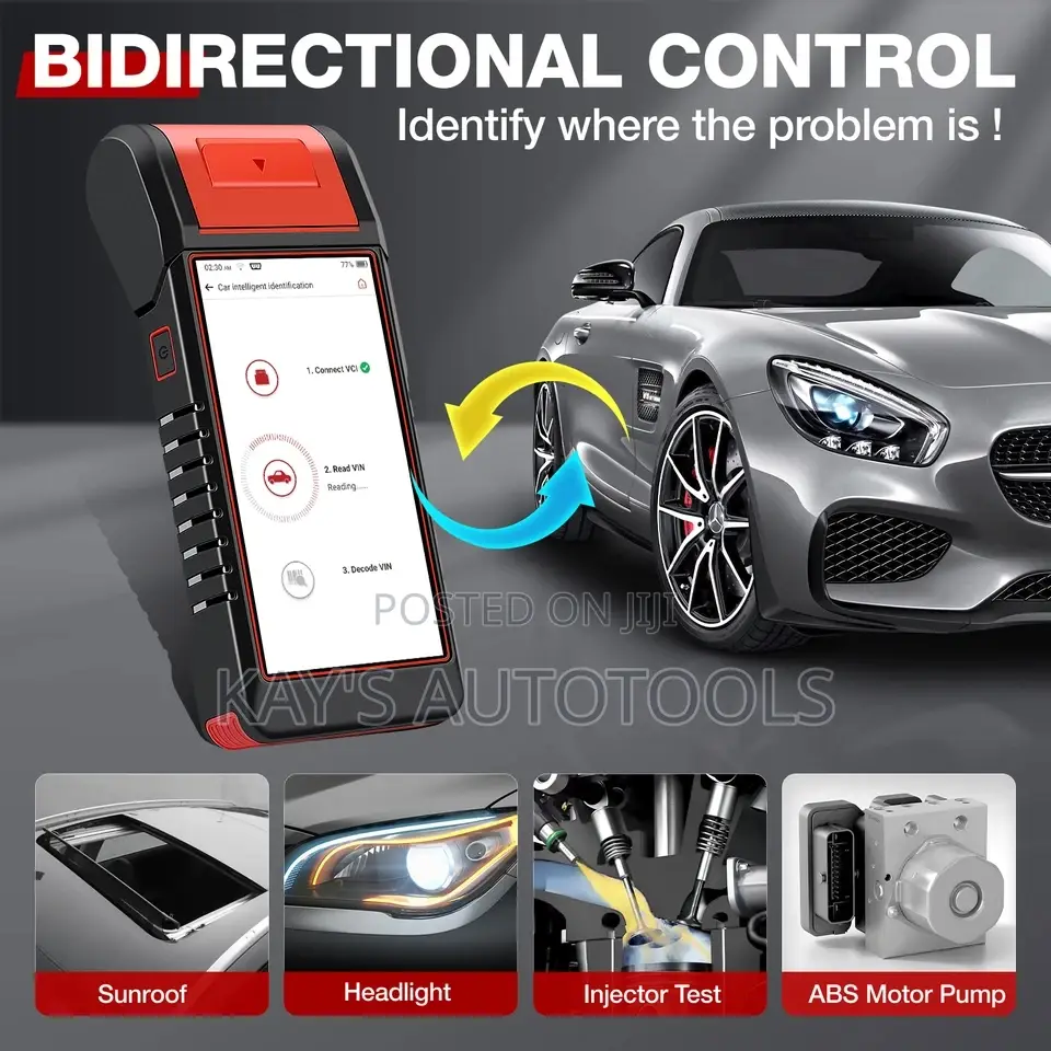 KINGBOLEN PRO Car Diagnostics,TPMS,Printer,Battery Tester
