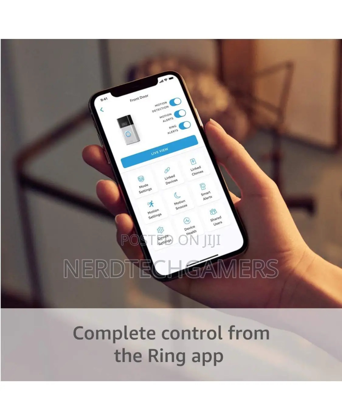 Ring Video Doorbell – HD Video, Improved Motion Detection