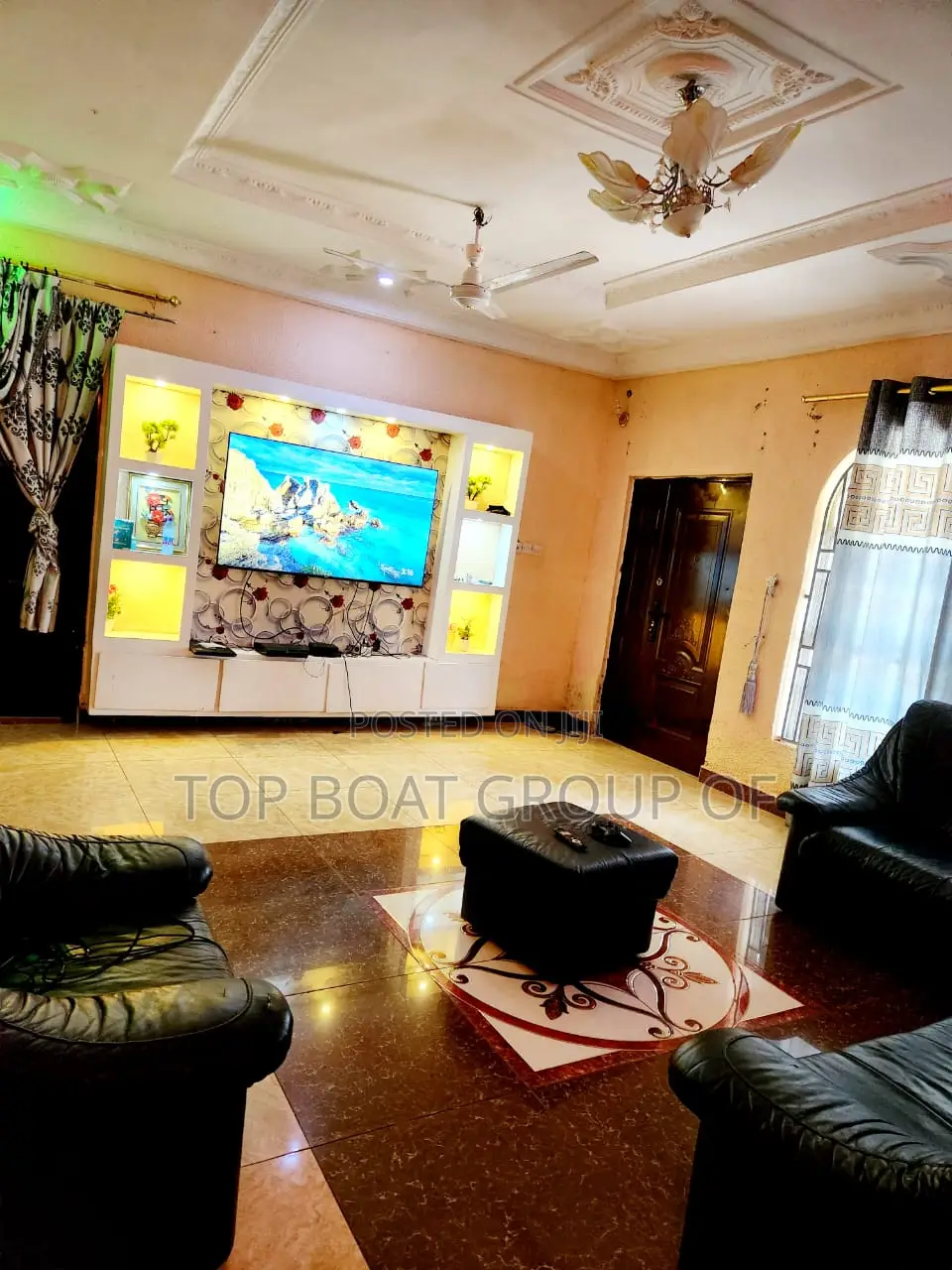 Furnished 4bdrm House in Santasi Top Boat, Kumasi Metropolitan