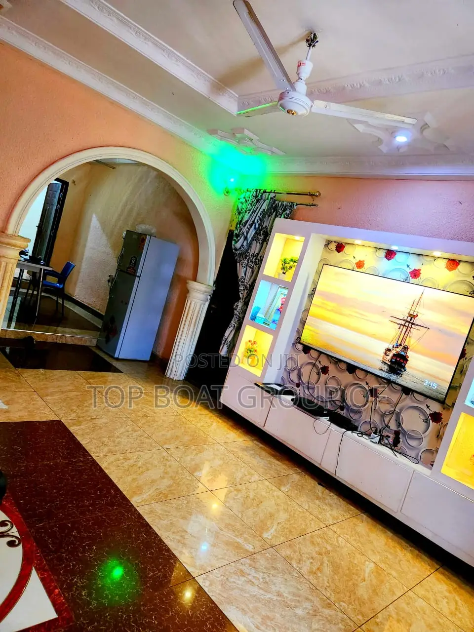 Furnished 4bdrm House in Santasi Top Boat, Kumasi Metropolitan