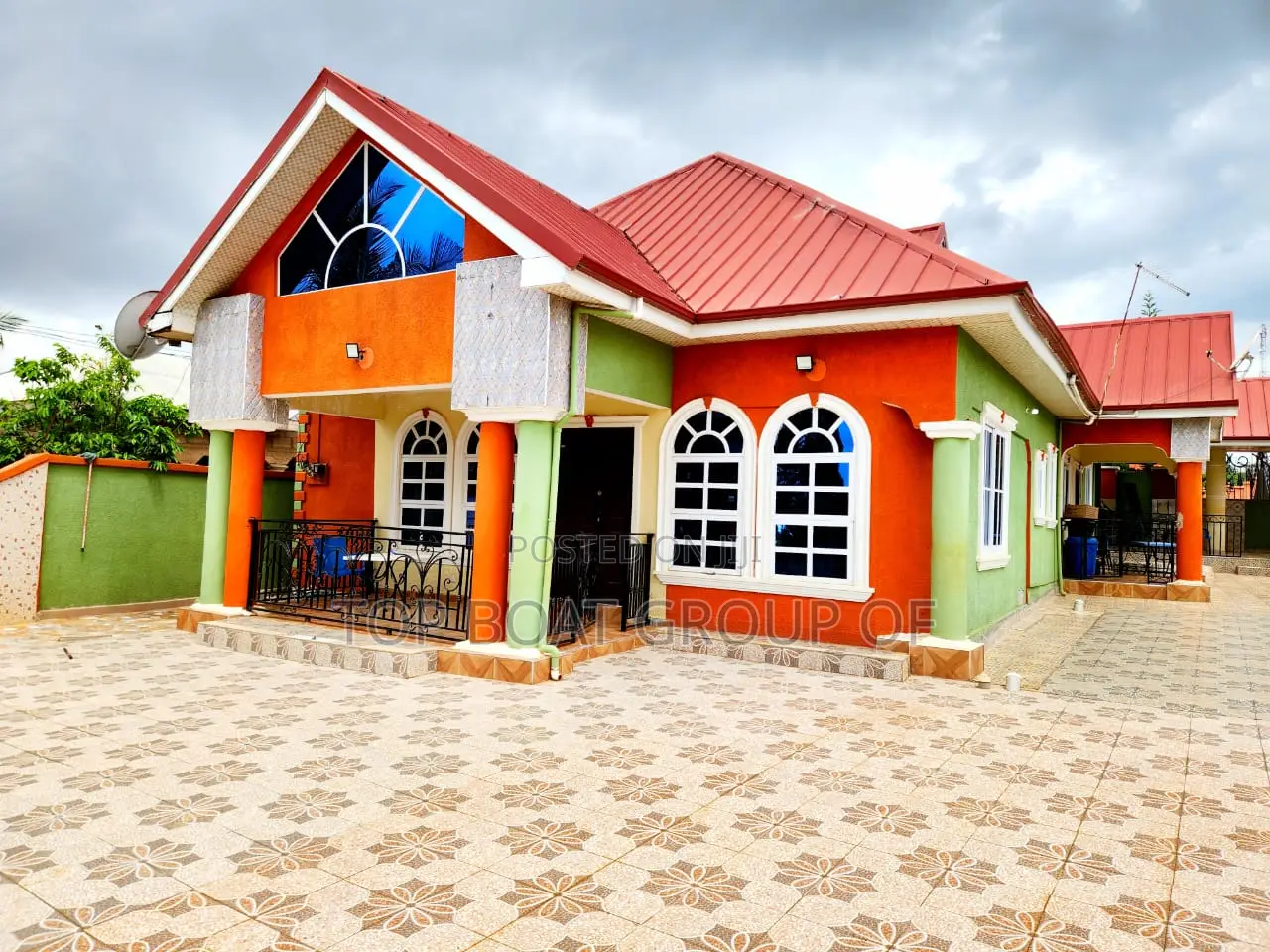 Furnished 4bdrm House in Santasi Top Boat, Kumasi Metropolitan