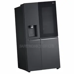 Dark LG Side by Side GC-X257CQVV 674 Liters Fridge