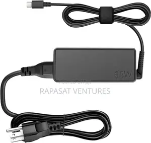 Dell 20v 3.25a 65w Type C Adapter With Power Cable