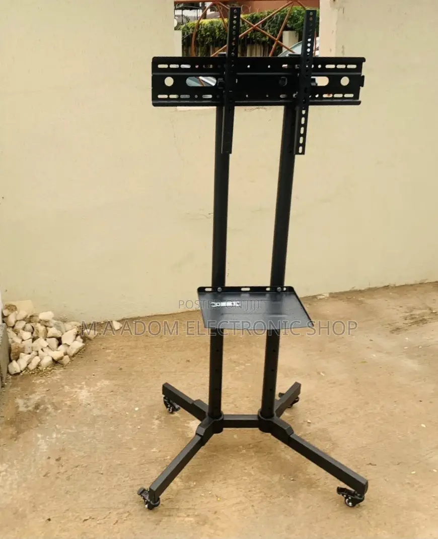 32 Inch to 70” Moveable Tv Trolly(Black)