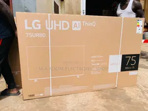 Brand New LG 75ur7800 75 Inch Smart Television.