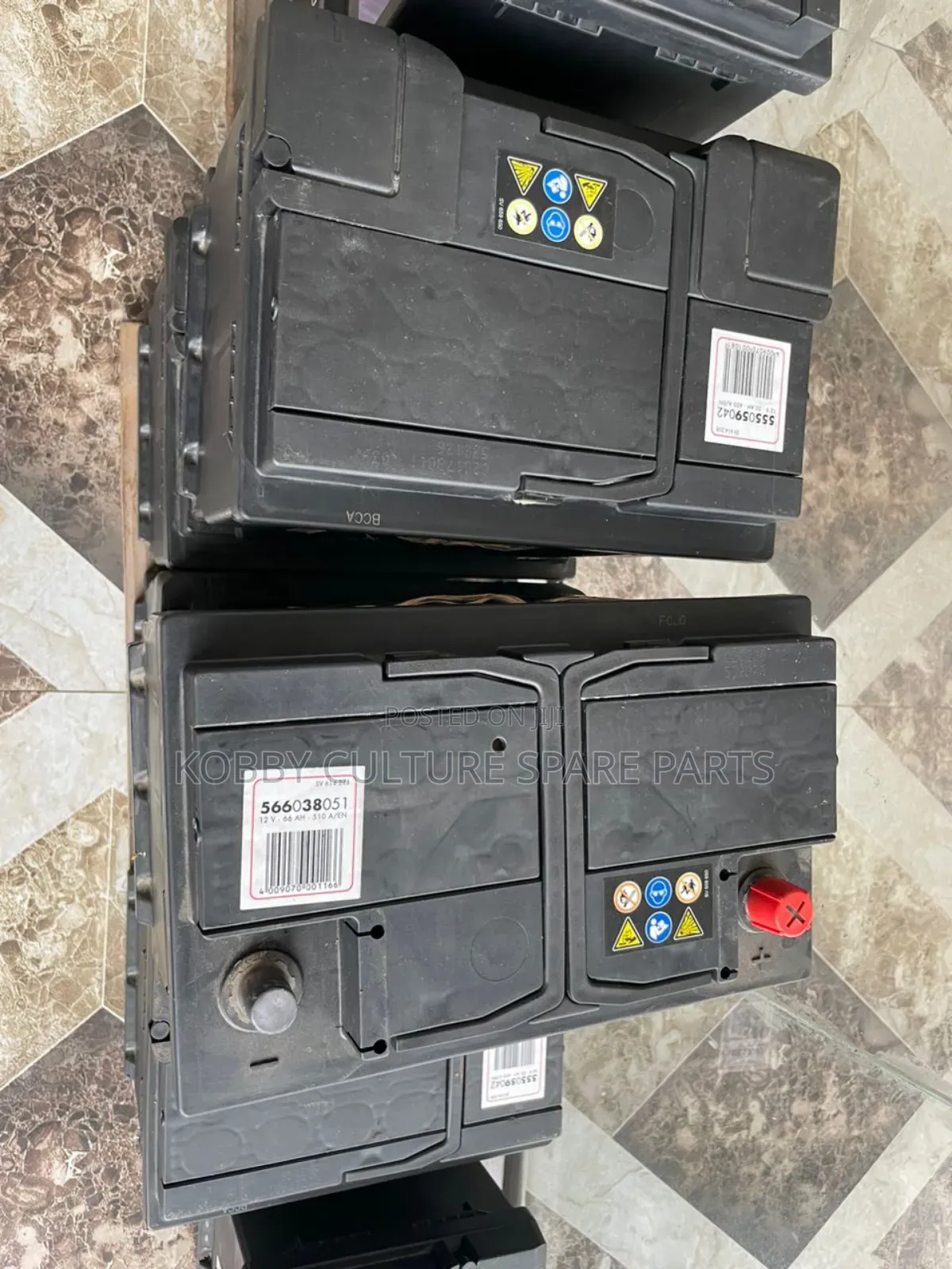 Original Euro Start Battery 15 Plate Available for All Cars