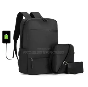 3 in 1 Backpack With USB Port