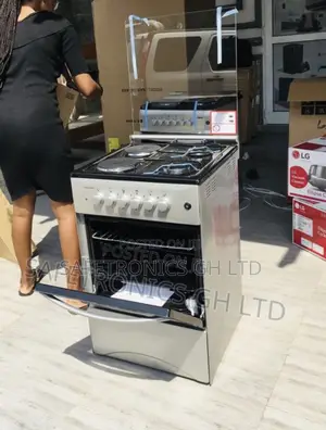 50x50cm Volcano 2 Gas 2 Electric Oven With Grill 