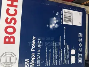 Original Bosch Car Battery 17 Plates Right Pole