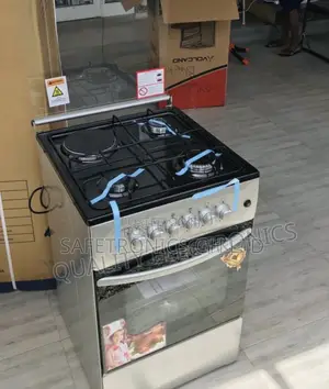 1 Electric 3 Gas Cooker Oven With Grill 50x50cm Volcano
