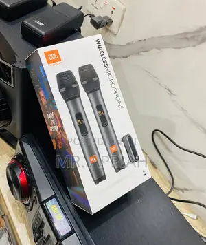 Affordable JBL Wireless Microphone Set(Black).