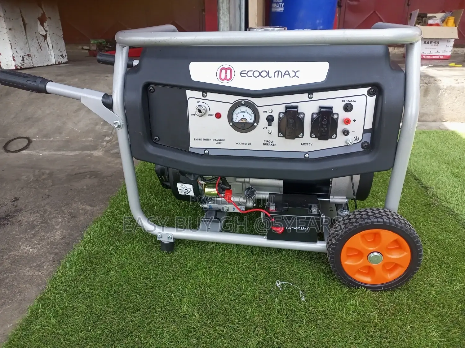 New Ecoolmax 7.5kva Generator#