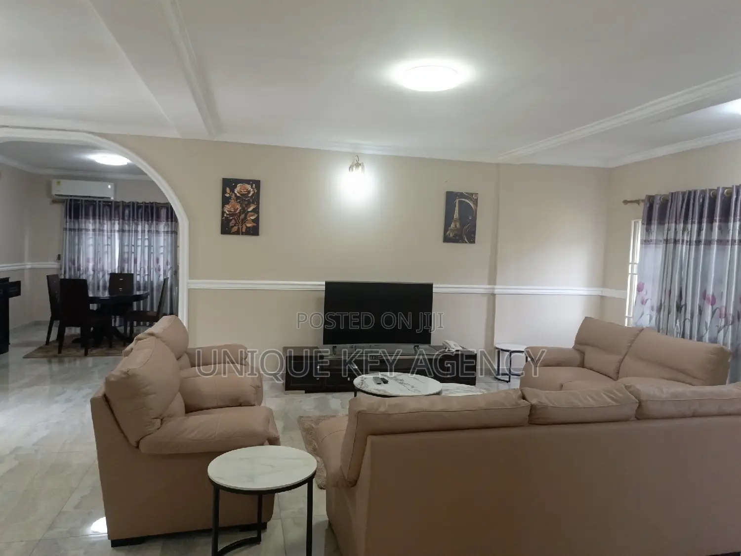 Furnished 2bdrm Apartment in Unique Key Agency, Accra Metropolitan