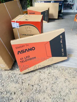 Asano 43'' Smart Digital Satellite Television(Black).