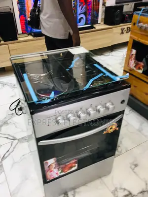 2+2 (Gas Electric) Cooker Oven Grey Color