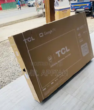 Elegantly Designed TCL 75p635 75” Uhd Smart Android Tv