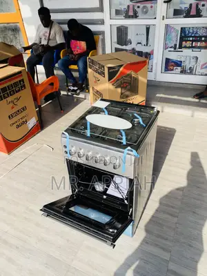 Durable Ferre 50x60 4 Gas Burner With Oven and Grill(Gray).